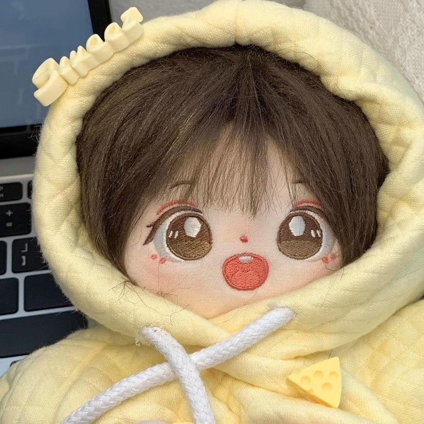 Quần áo búp bê Cotton 20cm dễ thương Áo có mũ trùm đầu giá rẻ Không có thuộc tính Búp bê đa năng Quần áo trẻ em Búp bê thay thế quần áo