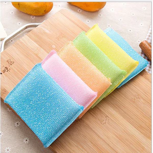 Combo 3 Cái Mút Lưới Rửa Chén Tạo Bọt Kháng Khuẩn