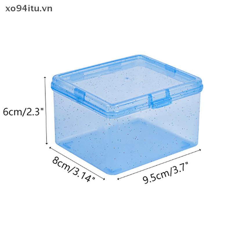 Xoitu Mới Trong Suốt Nhựa Hộp Bảo Quản Photocards Thẻ Nhỏ Hộp Bảo Quản Bàn Tổ Chức Hộp Phân Loại Văn Phòng Phẩm VN