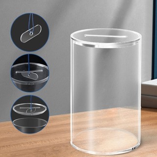 Charmantcc1 Bình đựng tiền trong suốt hiện đại Dễ dàng truy cập ngân hàng heo đất cho trẻ em và người lớn
