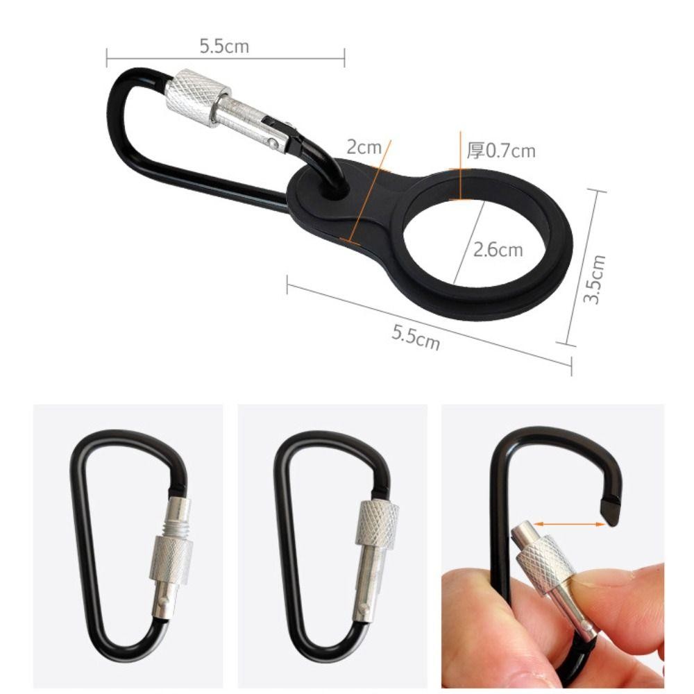 CQCJ Set 6 Dụng cụ Mực Jig với Carabiner bảo vệ mồi câu cá thực tế