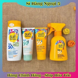[Mẫu mới -Date xa] Kem chống nắng cho bé Sundance, Bubchen Kids SPF50 an toàn với trẻ sơ sinh của Đức
