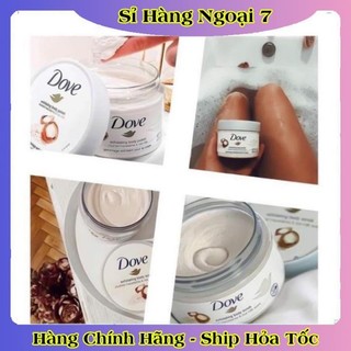 Tẩy tế bào chết, tẩy da chết body DOVE và dưỡng thể body nội địa Đức, Đủ Bill và Review .