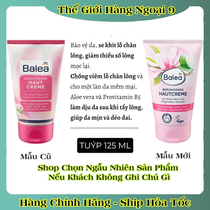 [CÓ CHE TÊN] KEM ỨC CHẾ LÔNG MỌC - KEM DƯỠNG DA SAU WAX LÔNG - SAU CẠO LÔNG BALEA ĐỨC