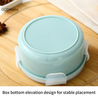 Gcdhome Mini Tủ Lạnh Sắc Nét Nhỏ Hộp Cơm Trưa Nhựa Kín Hơi Bình Bảo Quản Hộp Tròn Nhà Bếp Cách Nhiệt Hộp Cơm Trưa Người Tổ Chức Hộp Ăn Nhẹ HOT
