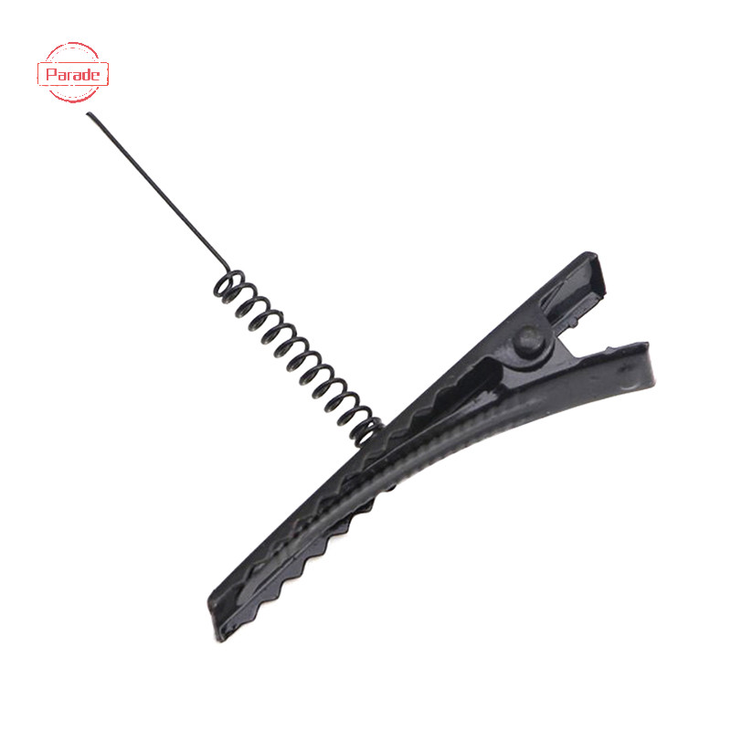 Diễu Hành 10 Chiếc 4cm Đen Kim Loại Có Đầu Mùa Xuân Cá Sấu Kẹp Cho Handmade DIY Cơ Bản Đa Năng Kẹp Tóc Sáng Tạo Mũ VN
