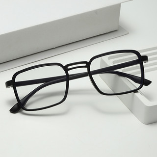 2in1 Vuông Photochromic Chống Bức Xạ Kính Dành Cho Nữ Chống Ánh Sáng Xanh Kính Mắt Khung Ống Kính Có Thể Thay Thế Kính Mắt Sắc Thái
