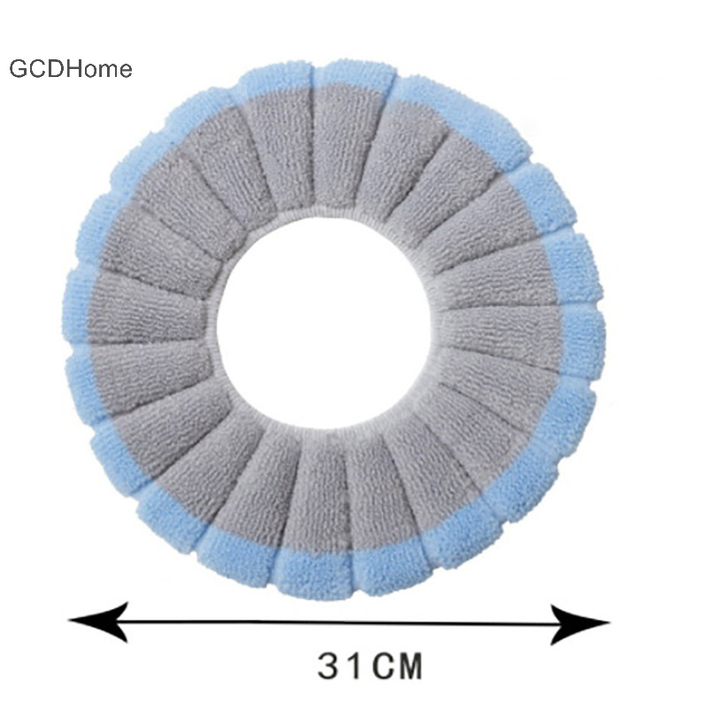Gcdhome 1 Cái Phòng Tắm Bồn Cầu Mềm Mại Ấm Có Thể Giặt Thảm Đệm Ghế HOT