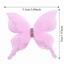 ESSENCEH 20 Miếng Đính Bướm Vải Organza, Bướm Voan Màu Sắc Mơ Mộng, Mờ 5CM DIY May Thủ Công Trang Trí Vật Liệu Thiết Kế May Mặc