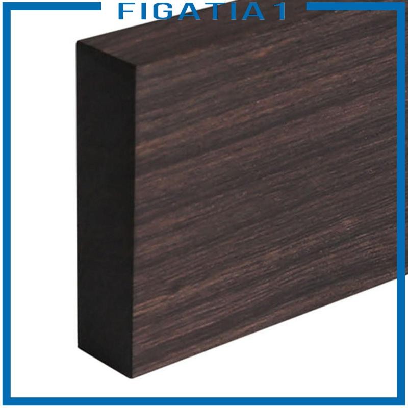 Gỗ Mun Đen Lumber 4.7x1.6x0,4inch Lumber DIY Tay Cầm Dụng Cụ Phai Màu