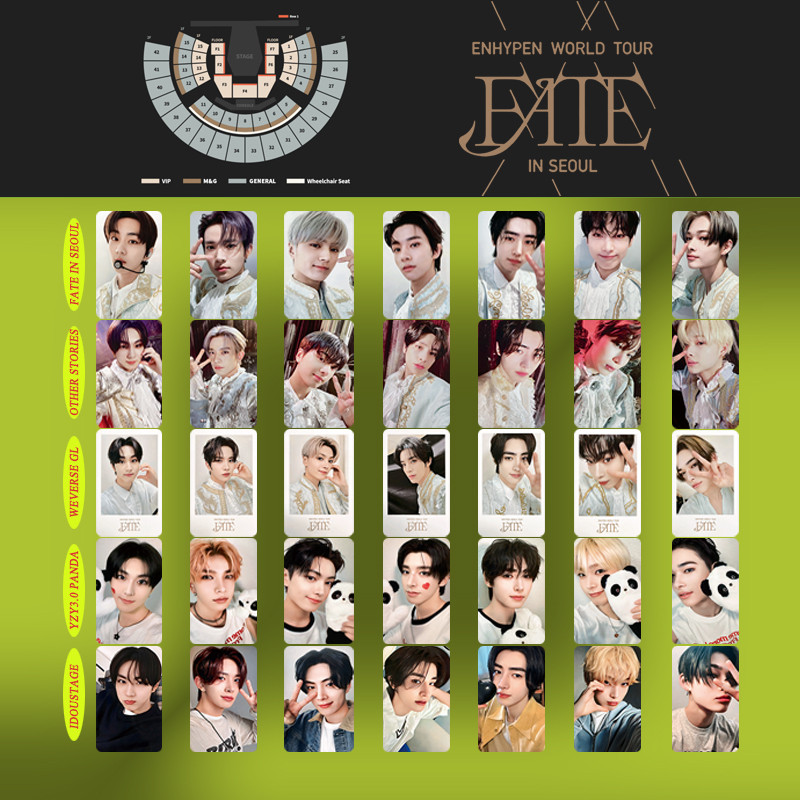 5-7 Chiếc EN Lomo Card WORLD TOUR FATE IN SEOUL Mang Lại Nhiệt Trở Lại ROMANCE KHÔNG CÓ Photocards HEESEUNG JAKE JAY JUNGWON NI-KI SUNGHOO Solo Photo Bưu Thiếp YM