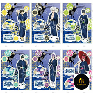 Mô hình Standee BLUE LOCK anime chibi tượng acrylic mica trong trang trí độc đáo