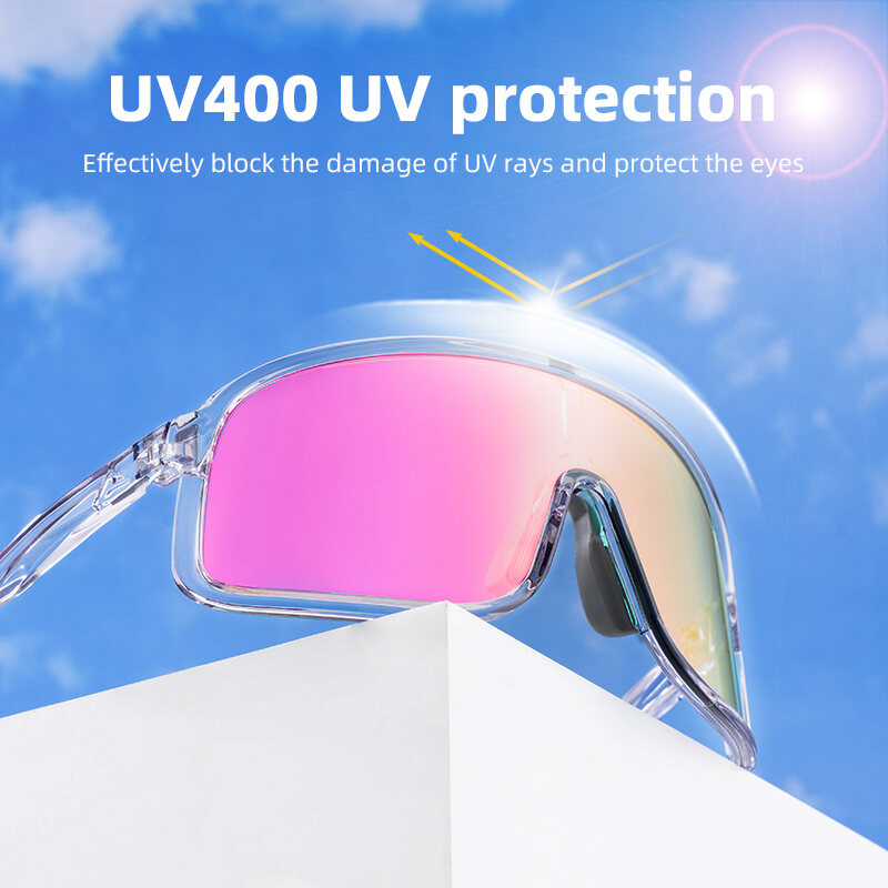 ROCKBROS Kính xe đạp chống sương mù và tia UV, tích hợp công nghệ phân cực quang