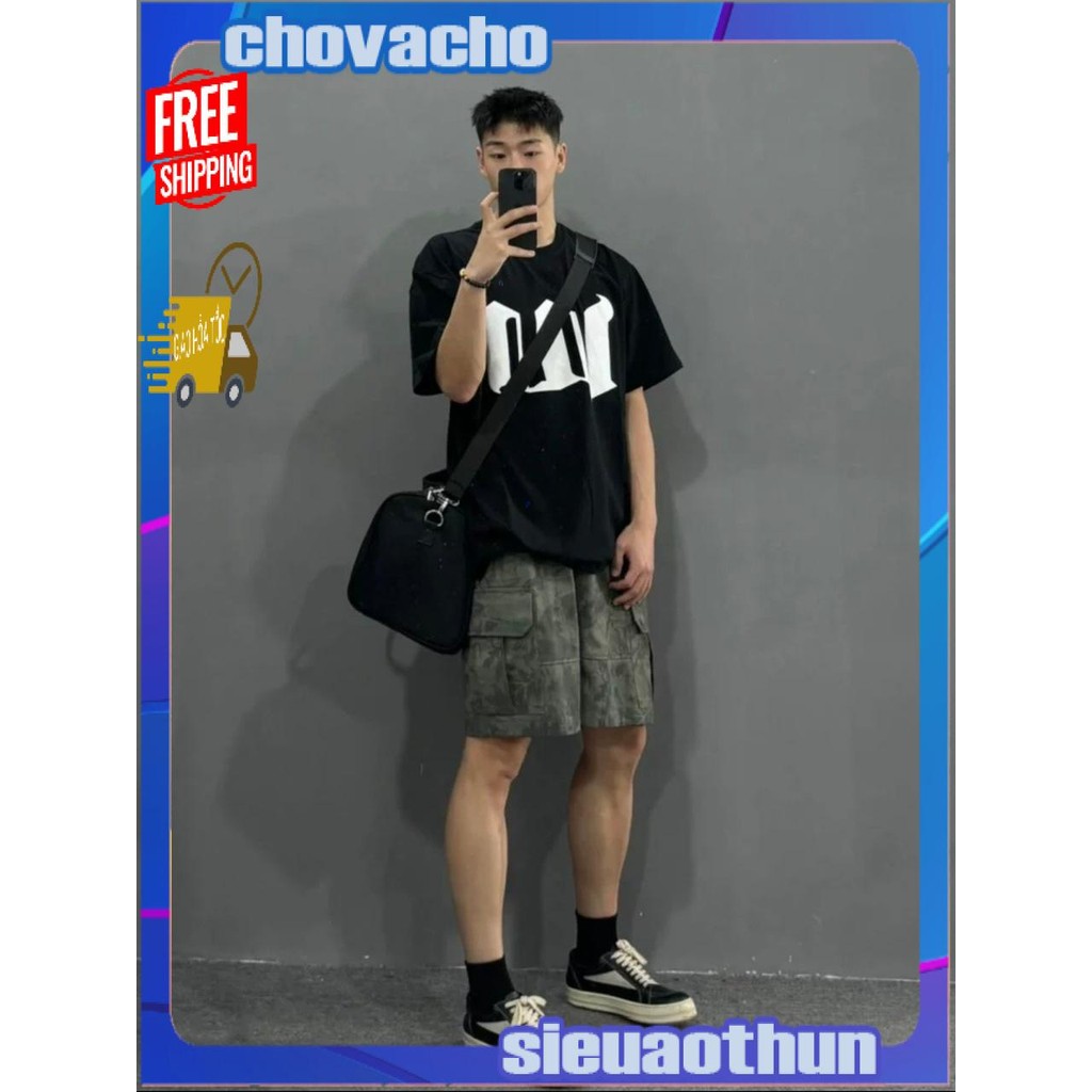 Áo thun Stee Cổ tròn W Gothic Localbrand ICVCVNI  Unisex