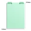 GREA 60 Tờ / Sách Notepad, Sổ Tay Lá Rời A5 Có Thể Tháo Rời, Màu Sắc Cao Cấp Lật Lên Đường Ngang Trang Bên Trong Tay Tài Khoản Sách Quà Tặng