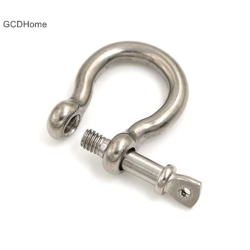 Gcdhome 5 chiếc m4 304 còng thép không gỉ vít pin cùm Rigging HOT
