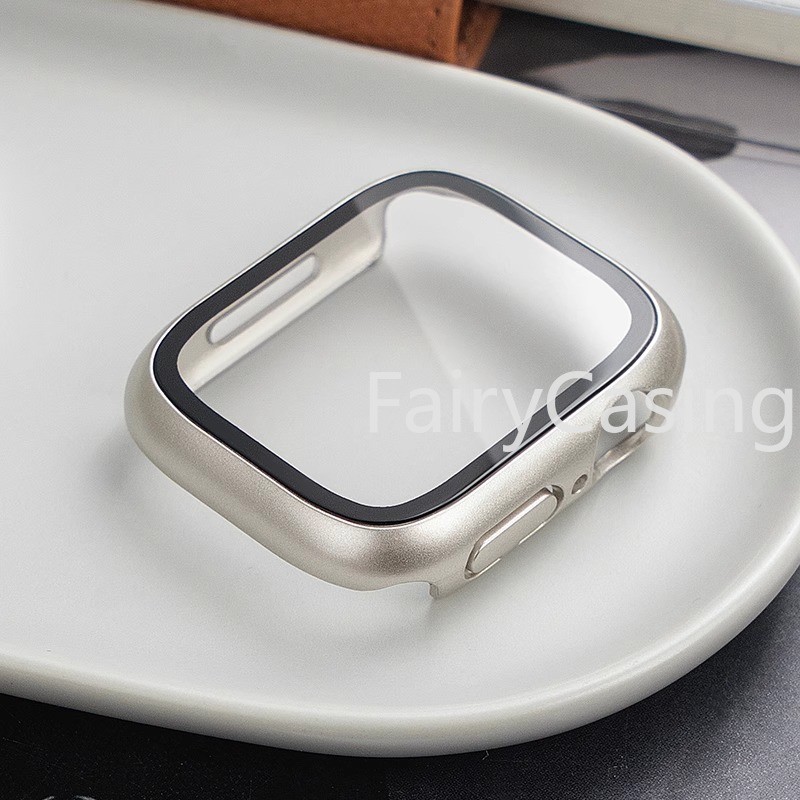 Ốp Bảo Vệ Màn Hình S11 Cho Apple Watch Cover Series 11 10 46mm 42mm 41mm 40mm 44mm 45mm Kính Cường Lực + Ốp Lưng Cho iWatch 49mm Ultra 2 9 8 7 6 5 4 SE