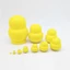Búp bê làm tổ COCODECOVED, Đồ chơi búp bê Matryoshka vịt vàng 10 lớp, Đồ trang trí hoạt hình thủ công bằng gỗ Xếp chồng búp bê Đồ chơi trẻ em