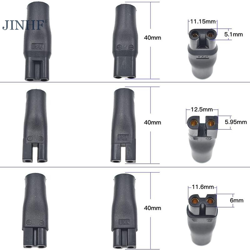 Jinhf 8 Chiếc Dây Nguồn 5V Sạc Thay Thế USB Adapter Cáp DC Chuyển Đổi Đa Năng Cho Mọi Loại Máy Cạo Râu Điện Cắt Tóc HOT