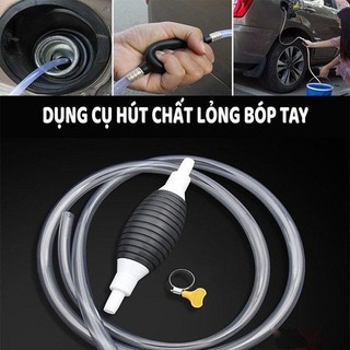 Dụng cụ bơm hút sang chiết chất lỏng bóp tay đa năng dễ dùng giúp rót nước nhanh gọn tiện lợi