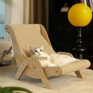 Sisal Cat Scratch Board Ghế Sofa Concubine Võng Chống Mài Mòn Con Người Thú Cưng Mèo Vuốt Chia Sẻ Không Thể Rơi Đồ Chơi Tích Hợp