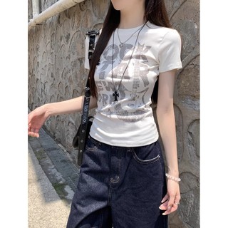 áo croptop ôm body trắng xinh áo thun baby tee nữ mùa hè Eleclassm  local brand