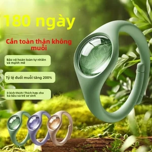 Vòng Đuổi Muỗi Di Động - Bảo Vệ Gia Đình Khỏi Muỗi Đốt, Thiết Kế Tiện Lợi, Dùng Cho Bé & Người Lớn, Hiệu Quả Tức Thì