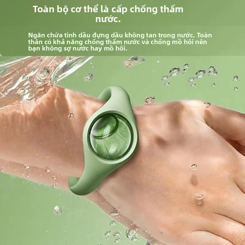 Vòng Đuổi Muỗi Di Động - Bảo Vệ Gia Đình Khỏi Muỗi Đốt, Thiết Kế Tiện Lợi, Dùng Cho Bé & Người Lớn, Hiệu Quả Tức Thì