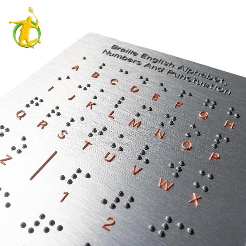 Bảng chữ cái chữ Braille Học bảng chữ nổi cho học sinh Người lớn mù