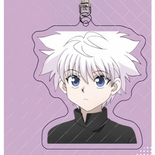 Móc khóa chibi anime đầu to Killua Zoldyck - hiatusxhiatus thợ săn toàn thời gian móc khoá bằng arcrylic trong suốt