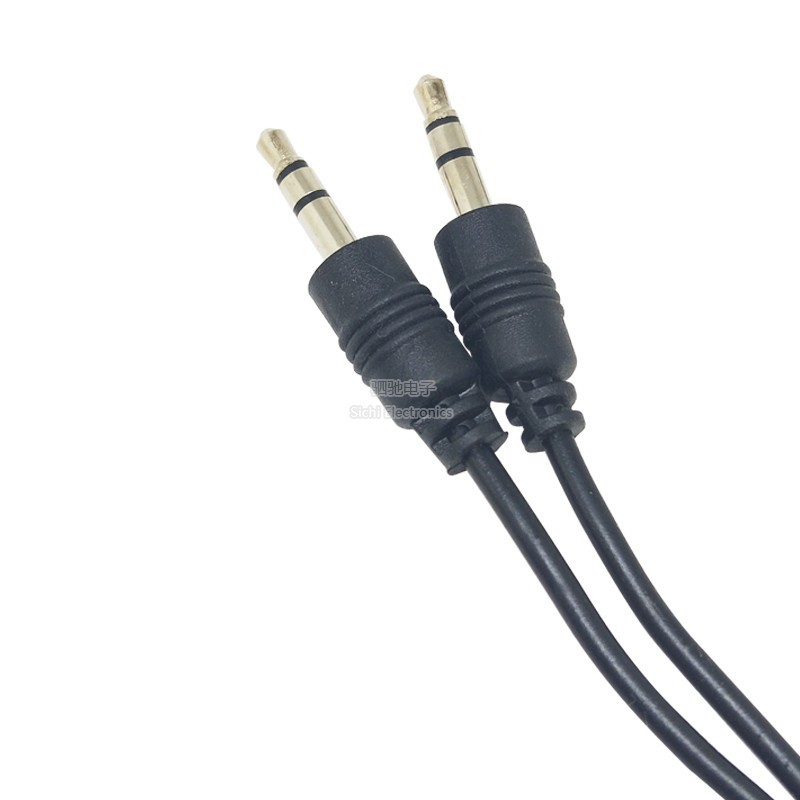 Cáp Âm Thanh 3.5MM Ô Tô Ô Tô Cáp Nối Dài Kênh Nam Đến Nam Dây Điện Thoại Di Động Máy Tính Cắm Cáp
