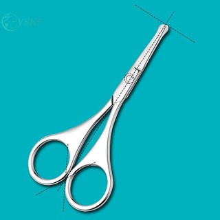 Chenlongshang Kéo Tóc Lông Mày Và Mũi, Tay Cầm Thoải Mái, Chải Lông Mặt, Lông Mày, Mũi, ria mép, Râu EN