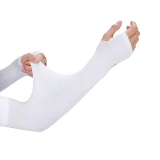 Mùa Hè Băng Tay Chống UV Ice Silk Cho Nam Nữ, Bảo Vệ Khi Đi Xe Đạp