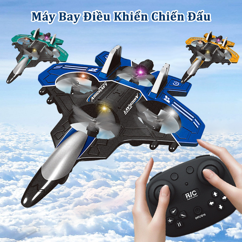 Máy Bay Điều Khiển Chiến Đấu, Máy bay chiến đấu tạo bọt điều khiển từ xa có thể sạc lại cảm biến trọng lực