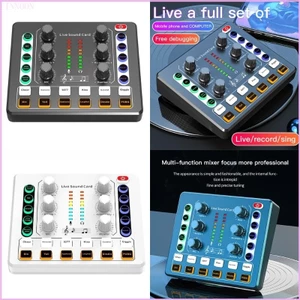 Cinna Live Card Âm Thanh Thiết Bị Podcast Micrô Máy Trộn Âm Thanh Thay Đổi Giọng Nói