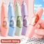 GETVOW 6 Cái / bộ Băng Phủ Im Lặng, Băng Chỉnh Màu Gradient Hình Bút, Di Động Im Lặng Dung Tích Lớn Học Sinh Thay Đổi Băng Văn Phòng Trường Học