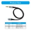 WU USB Type C đến 6 Cáp âm thanh nổi 35mm DACs Tăng cường truyền âm thanh HIFIs