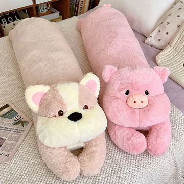 Gối hình chó, gối chân mèo, gối ngủ dài, gối ngủ trưa, đệm sofa, gối đầu giường, gối ngủ cho bé gái