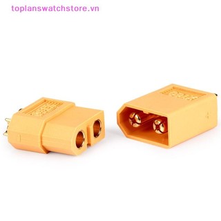 Toplanswatchstore 1 / 5 / 10 Cặp XT60 Nam Nữ Đầu Nối Đạn Phích Cắm Cho RC Lipo Pin Hot VN
