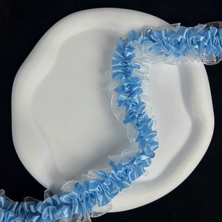 Ren xanh tuyệt đẹp DIY Phụ kiện làm bằng tay Bộ đựng thẻ Hỗ trợ quạt Túi đau phụ kiện Chất liệu Trang trí ren xanh tuyệt đẹp Phụ kiện DIY