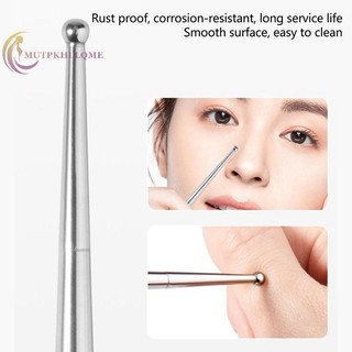 Csndices 1 Cái Bút Châm Cứu Đôi Dụng Cụ Phản Quang Mặt Thép Không Gỉ Kích Hoạt Điểm Massage Dụng Cụ Mô Sâu Massage VN