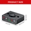 Công tắc thính giác Niki Bidirectional 3 5mm 2RCA 2 trong 1 có nút điều khiển âm thanh và tắt tiếng để sử dụng đa năng