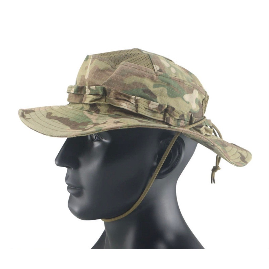 Mũ tai bèo chiến thuật mùa hè COMMAN có lỗ thông hơi_Boonie Tactical