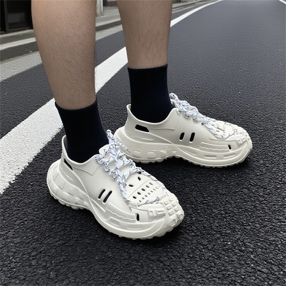 XIXITIAO Sandal Đế Dày Thoải Mái Nam Nữ Cặp Đôi Mùa Hè Thể Thao Ngoài Trời Lộn Thượng nguồn