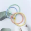 Scrunchies Màu Đàn Hồi Cho Tóc Duổi Ngựa Và Bun - Bộ 5 Chiếc Thời Trang