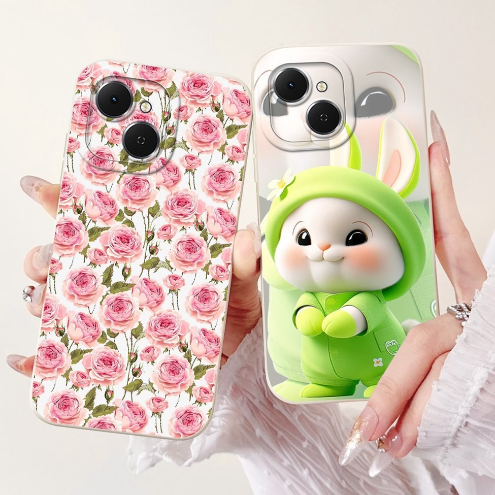 Ốp Điện Thoại Tecno Spark 40C Techno Spark 40C Bao Silicon Hoạt Hình Dễ Thương Thời Trang Sang Trọng Ngộ nghĩnh Mát Sơn