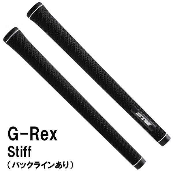 Tay Cầm Gậy Golf STM G-REX M60X – Vân Carbon – Độ Cứng 55 – Màu Đen/Trắng – Có hoặc Không Gờ