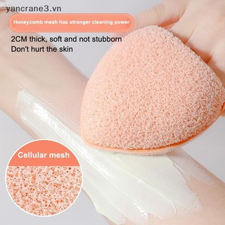 {YAN} 1 / 5 Miếng Bọt Biển Làm Sạch Puff Để Rửa Mặt Tẩy Trang Có Thể Tái Sử Dụng Miếng Tẩy Tế Bào Chết Để Làm Sạch Hàng Ngày Dụng Cụ Chăm Sóc Da {ya}