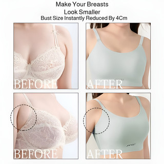 『 Brelira 』 Áo ngực thu nhỏ phong cách Nhật Bản liền mạch Full Cup Siêu mỏng Plus Size Quần lót không dây One Piece Women Lingeire 大 ◈ ❈ ❈ ❈ ❈ ❈