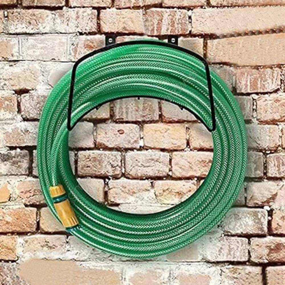 Móc treo vòi FANIELLAPOWELL, Móc ống treo tường đa năng, Giá đỡ ống tiết kiệm không gian bằng kim loại hạng nặng chống rỉ sét
